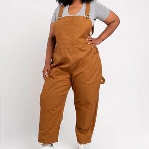 🔥🆕🔥 Alder Apparel "Get Dirty" Workwear Overalls - Walnut - Large